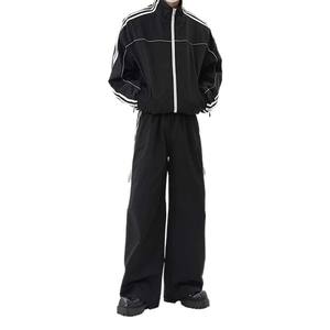 Ensemble coupe-vent homme 2026 de haute qualité, streetwear 2 en 1, respirant, grande taille, taille élastique pour l'hiver - Product Image 1