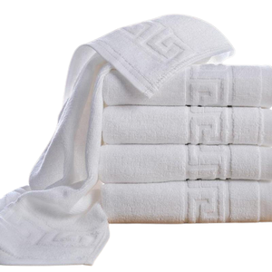 High Quality Custom logo Soft Fleece White Classic <b>Towels</b> for Hotel Hospital Home and Spa Use for Sale - Product Image 1