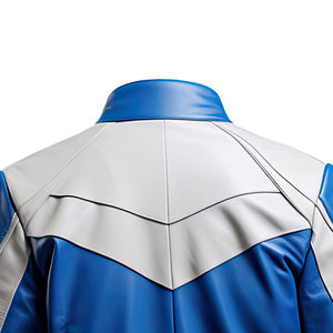 100% แจ็กเก็ตหนังสำหรับผู้ชายแจ็กเก็ตหนังแฟชั่นงานตามสั่ง - Product Image 5