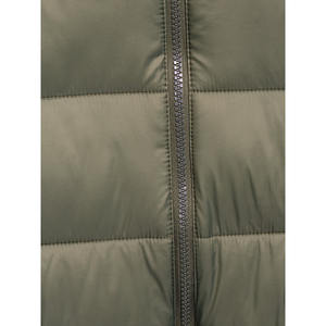 Custom Men's Black Shiny Winter Outdoor <b>Jacket</b> Breathable <b>Padded</b> Coat <b>Waterproof</b> Material Thick Quilted Bubble Puffer <b>Jacket</b> - Product Image 4