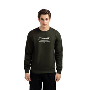 เสื้อกันหนาวผู้ชายแขนยาวผ้าฝ้ายฟลีซ 100% น้ำหนักเบา พิมพ์ลายปักโลโก้แบบกำหนดเอง คุณภาพสูงระดับมืออาชีพ เป็นมิตรกับสิ่งแวดล้อม เหมาะสำหรับฤดูหนาว - Product Image 1