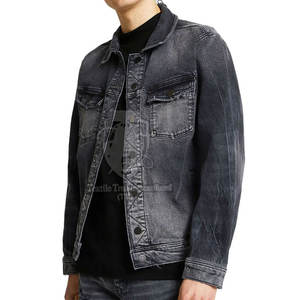 Chaqueta Vaquera para Hombre, MOQ Bajo, Último Modelo, Chaqueta Vaquera de Invierno Personalizada para Hombre, al Por Mayor, Mejor Precio - Product Image 3