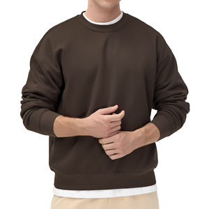 Sudadera de gran tamaño para hombre con hombros caídos, tela suave y ajuste holgado, diseñada para máxima comodidad y movimiento - Product Image 3