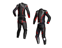 Nouvelle arrivée : Ensemble veste et pantalon en cuir véritable pour homme, style course, élégant, imperméable, respirant et à séchage rapide.