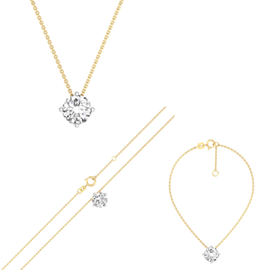 Collar de plata de diamante de claridad EF cultivado en laboratorio de 2cts de alta calidad con cadena VS para Bodas de mujer, compromiso y regalo de fiestas - Product Image 5