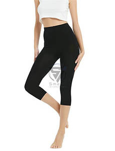 Pantalones de Yoga de Cintura Baja con Logotipo Personalizado, 92% Viscosa, 8% Elastano, Tejido de Punto Suave, Leggings Ajustados de Alta Calidad para Mujer - Product Image 5
