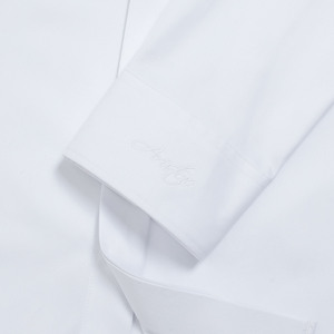 Aristino เสื้อเชิ้ตสีขาวป้องกันริ้วรอยของผู้ชาย ALSM050Z ปกเสื้อปักลาย - Product Image 4