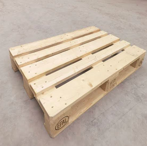 Palettes Euro industrielles fournies par le fabricant, entrées 4 voies pour chariot élévateur, en bois - Product Image 1