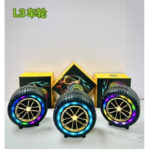 Altavoz portátil con luces LED RGB, salida de 8W, batería de 800mAh para uso en fiestas al aire libre - Product Image 2