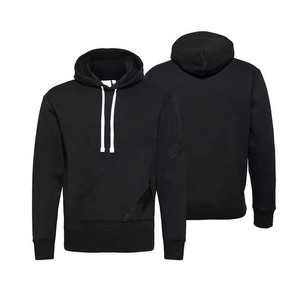 100% Cotton Latest Design <b>Men's</b> Hoodies Made in High Quality Solid Color Gym Fitness Customs Logo Embroidery Basics <b>Men's</b> Hoodie - Product Image 6