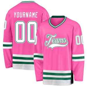 Personalizado jugador del equipo colorido ropa deportiva bordado Logo manga larga Hockey Jersey sublimación equipo uniforme para hombres - Product Image 2