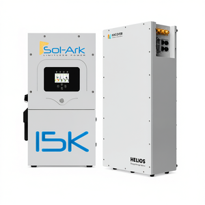 อินเวอร์เตอร์ไฮบริด Sol-Ark 15kW พร้อมแบตเตอรี่ Discover Helios Outdoor 16.1kWh ระบบจัดการแบตเตอรี่อัจฉริยะ IP65 สำหรับใช้ในบ้าน - Product Image 2
