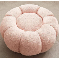 Pouf Ottoman en Velours Polyester 16-24 Pouces pour Salon, Chambre, Mariage – Design Contemporain, Fonction Vase de Sol