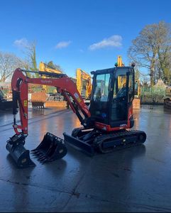 Excavadora usada mini Kubota de 5,5 toneladas de servicio pesado disponible a precio al por mayor - Product Image 5