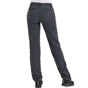 Proveedor OEM de pantalones de esquí para mujer con ajuste ajustable impermeable capa exterior logotipo marca y ropa de etiqueta privada - Product Image 2