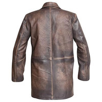 Meilleures ventes Manteaux en cuir pour hommes Nouvelle mode Vêtements d'extérieur respirants confortables de haute qualité Offre Spéciale à bas prix