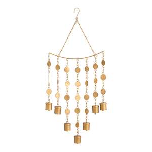 Campanas de viento de hierro con forma de corazón, campanas colgantes de Metal para el hogar, balcón, sonido, carillón de viento decorativo, decoración de jardín al aire libre - Product Image 4