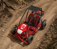 Go-Kart Todoterreno, Apto para Niños y Adultos, Es un Tipo de Vehículo de Carreras Pequeño o Vehículo de Entretenimiento