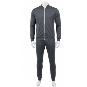 Conjunto Deportivo Personalizado para Hombre, Chaqueta y Pantalones con Capucha, Color Azul Rey, Ligero, para Invierno, Ropa Deportiva Informal y Transpirable para Gimnasio - Product Image 3
