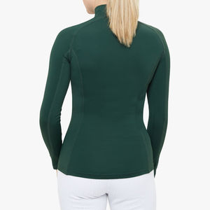 Camisas de poliéster de manga larga para damas de buena calidad al por mayor capas base ecuestre material de malla transpirable para montar a caballo - Product Image 6