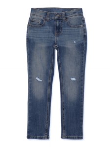 OEM กางเกงยีนส์เอวกลางขาตรงแบบขาดสำหรับเด็กผู้ชายกางเกงยีนส์ขายาวสวมใส่สบายดีไซน์ใหม่จากบังคลาเทศ - Product Image 6