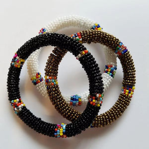 Recién llegado, pulseras bordadas con cuentas hechas a mano Multicolor, diseño clásico lujoso y de moda, último accesorio de moda - Product Image 5