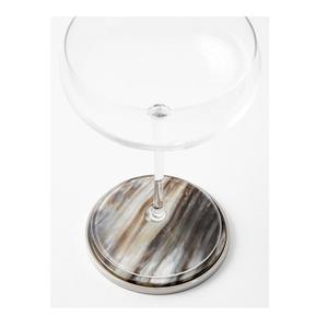 Posavasos de cuerno de búfalo Real de alta calidad con estilo, sombra de cuerno de buey Natural y almohadillas de té de café para uso doméstico - Product Image 4