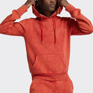 Conjunto de chándal vintage lavado ácido pesado con logotipo personalizado para Hombre Ropa Informal hip hop desgastada chándal Joggers con OEM - Product Image 3