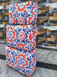 Bolsa de Maquillaje Ecológica con Cremallera para Regalo de Dama de Honor, Bolsa de Almacenamiento de Artículos de Tocador, Bolsa de Maquillaje Personalizada con Estampados de Animales - Product Image 3