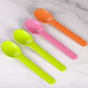 ชุดเครื่องใช้บนโต๊ะอาหารแบบใช้แล้วทิ้งย่อยสลายได้ทางชีวภาพ3ชิ้นช้อนส้อมมีด cpla 6นิ้ว - Product Image 5