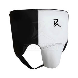 ชุดป้องกันขาหนีบหนังสำหรับผู้ชายสำหรับต่อยมวยเทควันโด MMA ออกแบบโลโก้ได้ตามต้องการ & พิมพ์ลาย - Product Image 6