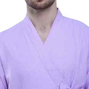 Batas de Paciente Estampadas para Hombre y Mujer, Calidad de Exportación, Precios al por Mayor, 100% Poliéster, Batas de Hospital para Uso del Paciente Durante el Tratamiento - Product Image 4