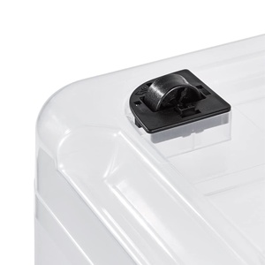 Cubi portaoggetti Konrad con coperchio, PP, 52 l - Product Image 4