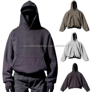 Sudadera de Invierno de Lujo para Hombre, Gruesa, Sin Cordones, Felpa Francesa, 100% Algodón, Ecológica, Transpirable, con Estampado Personalizado, Cierre de Cremallera, Estilo Vintage - Product Image 3