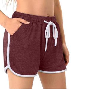 Short Sexy de Yoga pour femmes, vêtements d'entraînement, de gymnastique, avec tissu 100% Polyester, Logo personnalisé, bon marché, OEM, de haute qualité, vente en gros - Product Image 2