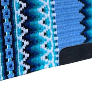 Tapis de selle en laine de Nouvelle-Zélande style western, multicolore, doublure en laine de vison, qualité supérieure, personnalisable, prix de gros, vente chaude - Product Image 3