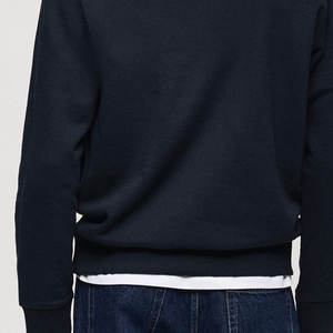 Sudaderas personalizables de nuevo estilo para hombre, sudaderas básicas de calidad de algodón mezclado de talla grande, sudaderas teñidas lisas Moq bajas para hombre - Product Image 6