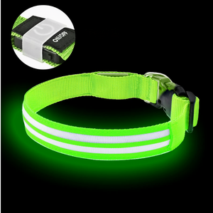 Collar de Perro Luminoso <span class=keywords><strong>para</strong></span> Caminar de Noche - Collar de Perro LED Recargable con Cambio de Color, Collares de Perro que Brillan en la Oscuridad - Product Image 2