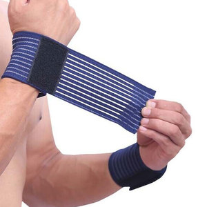 Bandes de poignet pour la musculation de haute qualité, sur mesure, confortables, durables, en néoprène, antidérapantes, à lacets, pour la salle de sport, imperméables, unisexes - Product Image 2