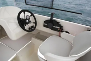 Bateau de plaisance haut de gamme d'occasion 2024 Smartliner Cuddy 17 |   Bateaux de croisière de 5 m, 60 CV, coque en fibre de verre, avec remorque, à vendre - Product Image 2