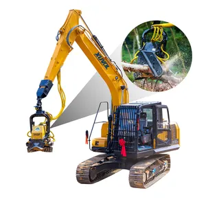 Tree cutter harvesters forestry machinery for rubber tree cutting harvest