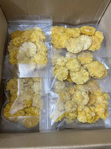 Piña orgánica seca suave de alta calidad IQF salud Natural sabor dulce AD proceso de secado a granel y envasado al vacío - Product Image 3