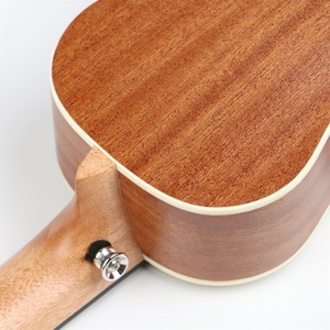 Genesis 21 \ "Soprano Acoustic Guitar người mới bắt đầu Rosewood chuỗi Nylon Fingerboard Sapele <span class=keywords><strong>c</strong></span>ổ gỗ gụ trở lại/Side giá rẻ giá Bass - Product Image 5