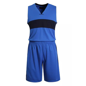 Maillot de basket-ball grande taille imprimé personnalisé uniforme sublimé 100% polyester à manches courtes antibactérien respirant à séchage rapide - Product Image 4