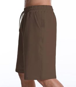 100% Cotton Worsted Mid Waist <b>Knee</b> <b>Length</b> <b>Men</b> Drawstring Drop Crotch Gym Sweat <b>Shorts</b> Plus Size Loose Running Anti-Wrinkle - Product Image 4