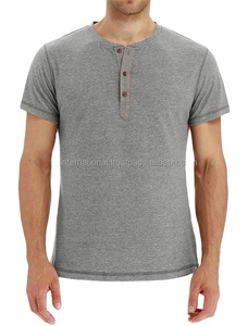 Holesale Henley hirhirts lank Lim T hirens asasual EE 95 ottotton 5 panpandex hhort LEEE EE. - Product Image 3