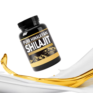 Etiqueta privada Suplemento de 60 cápsulas Grado alimenticio orgánico Himalayan Shilajit Extracto de hierbas naturales Soporte inmunológico Potenciador de energía - Product Image 3