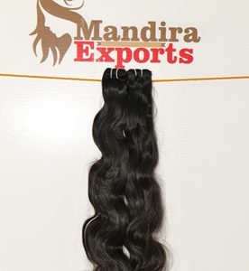100% máquina de doble trama Natural Bodywave indio sin procesar negro virgen paquetes estilos de onda templo extensiones de cabello humano - Product Image 4