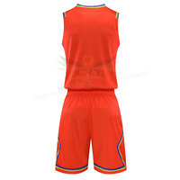 Uniforme de Baloncesto Unisex Sin Mangas, Transpirable, Antibacterial, de Secado Rápido, 100% Poliéster, Personalizado, Económico, Superventas