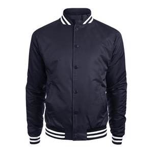 Blouson universitaire USA 2026 pour un style hivernal décontracté et élégant, en toile respirante de haute qualité, service OEM disponible, placement frontal - Product Image 1